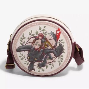 Loungefly How To Train Your Dragon Toothless & Hiccup Crossbody Bag